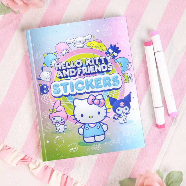 More than 500 colorful stickers of Hello Kitty and Friends are perfect for scrapbooking or decorating your personal items.

Ever since Hello Kitty made her first appearance in 1974, she has garnered millions of fans over several generations and continues to be popular today. This collection of more than 500 colorful stickers includes Hello Kitty and Friends in a variety of fun poses and features favorite Sanrio characters, group poses, icons, and fun graphics that are perfect for scapbooking or decorating s