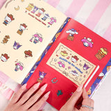 More than 500 colorful stickers of Hello Kitty and Friends are perfect for scrapbooking or decorating your personal items.

Ever since Hello Kitty made her first appearance in 1974, she has garnered millions of fans over several generations and continues to be popular today. This collection of more than 500 colorful stickers includes Hello Kitty and Friends in a variety of fun poses and features favorite Sanrio characters, group poses, icons, and fun graphics that are perfect for scapbooking or decorating s