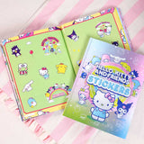 More than 500 colorful stickers of Hello Kitty and Friends are perfect for scrapbooking or decorating your personal items.

Ever since Hello Kitty made her first appearance in 1974, she has garnered millions of fans over several generations and continues to be popular today. This collection of more than 500 colorful stickers includes Hello Kitty and Friends in a variety of fun poses and features favorite Sanrio characters, group poses, icons, and fun graphics that are perfect for scapbooking or decorating s