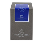 The 1670 Anniversary Collection celebrates the life of the 17th-century French adventurer, Jacques Herbin. Sailing from India, Monsieur Herbin arrived home to Paris with formulas for the now-famous Herbin inks and sealing waxes.

Enhanced with a luxurious, golden metallic sheen, these highly saturated inks will add an elegant luster to all your writing.&nbsp;

The Ocean Blue ink, with its deep, intense colour, is majestic because of its golden sequins that sparkle with a thousand lights. It is a tribute to 