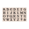 Hero Arts Art Deco Letters Wood Stamps