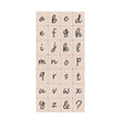 Hero Arts Lowercase Script Letter Set Wood Stamps
