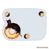 By making 70% of the adhesive side of the label, Pita Fusen can be stuck firmly and does not peel off easily.&nbsp;The cute die-cut type has a shape that makes the most of the design of the illustration. The design is based on an illustration by Tocoro Comugi, an illustrator who is very popular on SNS for drawing loose and slightly funny animals. The large (message type) is large enough to write on. It is designed to stick firmly so that important messages will not peel off.

95 x 70mm
20 sheets