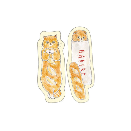 By making 70% of the adhesive side of the label, Pita Fusen can be stuck firmly and does not peel off easily.&nbsp;The cute die-cut type has a shape that makes the most of the design of the illustration. The design is based on an illustration by Tokorokomugi, an illustrator who is very popular on SNS for drawing loose and slightly funny animals. The small (bookmark type) is a convenient size when you want to put a marker on your page. It is designed to stick firmly so that it will not easily peel off from b