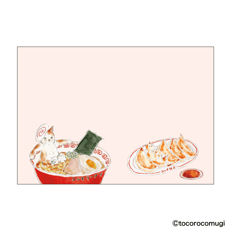 By making 70% of the adhesive side of the label, Pita Fusen can be stuck firmly and does not peel off easily.&nbsp;The cute die-cut type has a shape that makes the most of the design of the illustration. The design is based on an illustration by Tocoro Comugi, an illustrator who is very popular on SNS for drawing loose and slightly funny animals.&nbsp;The Large size (thick type) is made of thick paper, so it can be used like a message card to accompany a gift. The top and bottom sections have no glue attach