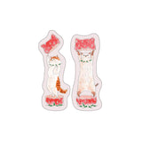 By making 70% of the adhesive side of the label, Pita Fusen can be stuck firmly and does not peel off easily. The cute die-cut type has a shape that makes the most of the design of the illustration. The design is based on an illustration by Tokorokomugi, an illustrator who is very popular on SNS for drawing loose and slightly funny animals. The small (bookmark type) is a convenient size when you want to put a marker on your page. It is designed to stick firmly so that it will not easily peel off from books 