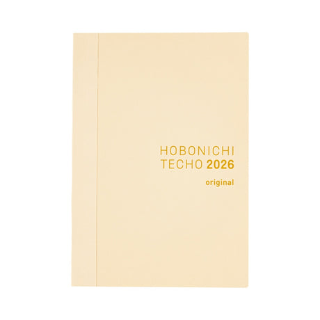 Hobonichi 2026 English Original Book [A6/Jan Start/Mon Start]
