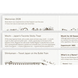 Hobonichi 2026 English Planner Book [A6/Jan Start/Mon Start]