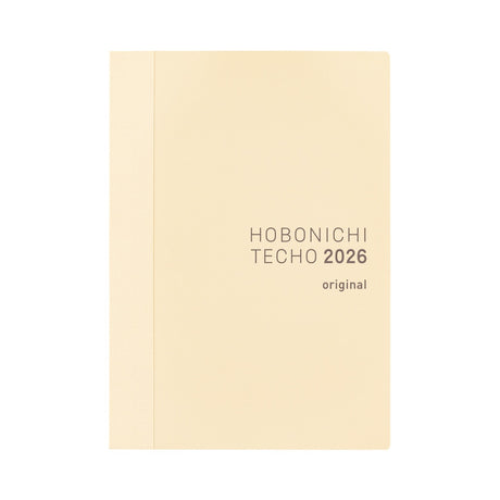 Hobonichi 2026 Japanese Original Book [A6/Jan Start/Mon Start]