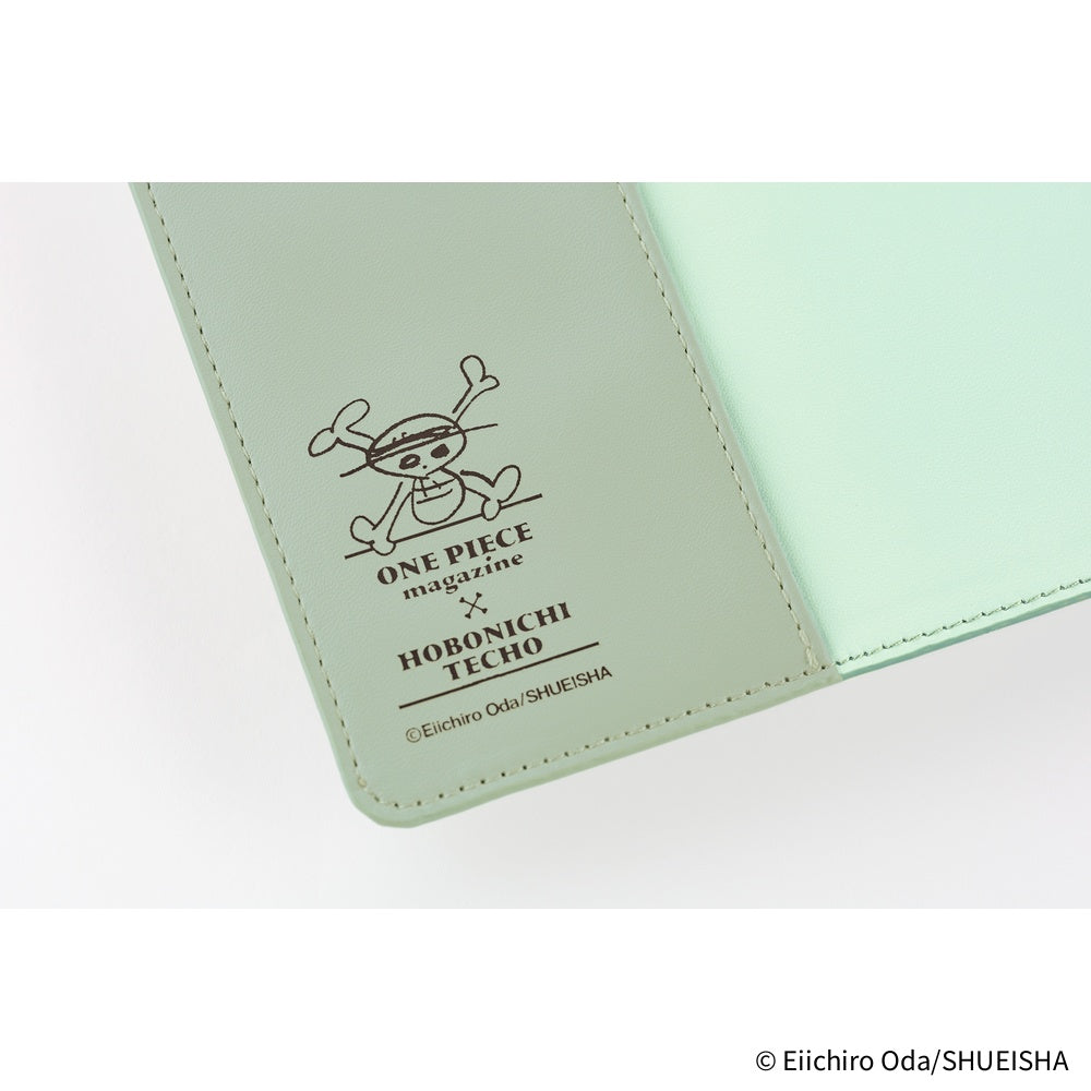 Hobonichi Techo 2026 Original Book & Cover A6 - ONE PIECE magazine End of Luffy’s Dream (Mint Green)