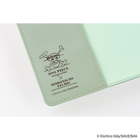 Hobonichi Techo 2026 Original Book & Cover A6 - ONE PIECE magazine End of Luffy’s Dream (Mint Green)