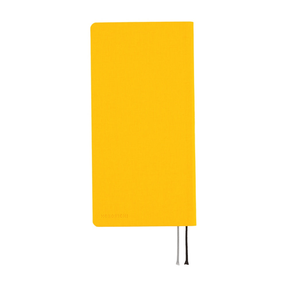 Hobonichi 2026 Weeks Colors: Full Moon Yellow [ENG/Tall & Slim/Jan Start]