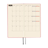 Hobonichi 2026 Weeks Colors: Strawberry Milk [ENG/Tall & Slim/Jan Start]