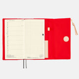 Hobonichi 2026 Weeks Cover - Tragen (Red)