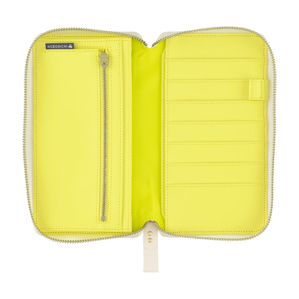 【168】⚮̈ minä perhonen × hinoki-panel Hobonichi Weeks Cover – minä perhonen: skyful (Yellow) | Little