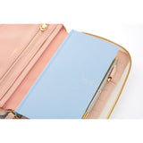 The pen hook provides a place for you to keep your pen secure using its clip.

Blending cuteness and sophistication, this cover will surely uplift your spirits.