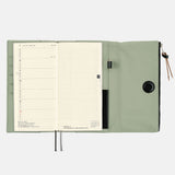 Hobonichi 2026 Weeks Cover Tragen (Oakmoss)