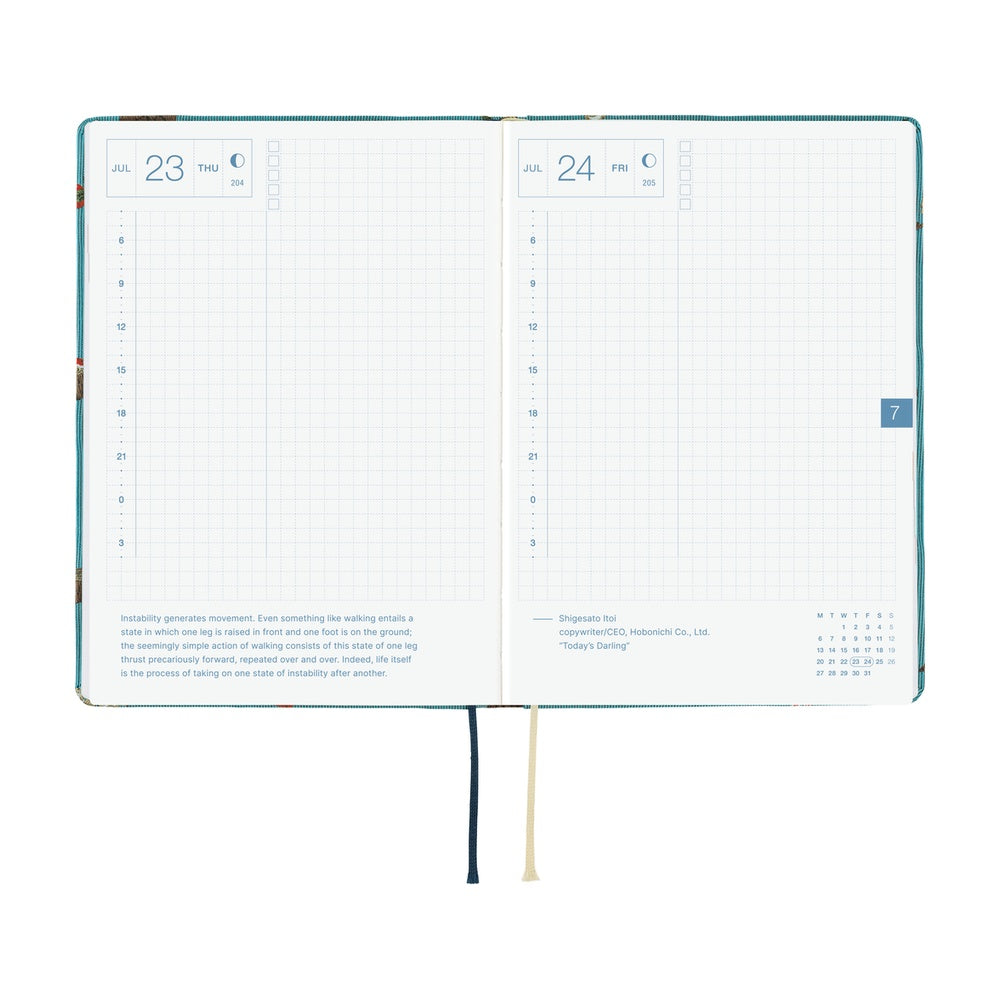 Hobonichi HON 2026 Bow & Tie: In the Forest [ENG/A6/Jan Start] HON