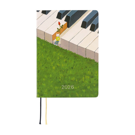 Hobonichi HON 2026 Hiroko Kubota: Waiting on the Chord [ENG/A6/Jan Start] HON