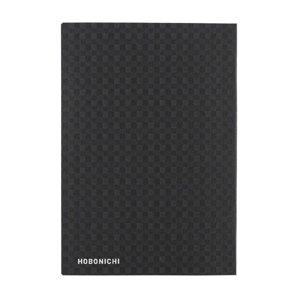 Hobonichi HON 2026 Paper Series: Black Gingham [ENG/A6/Jan Start] HON
