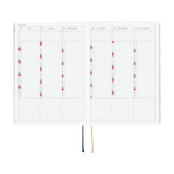 Hobonichi HON 2026 Slash (Ivory) [ENG/A5/Jan Start] HON