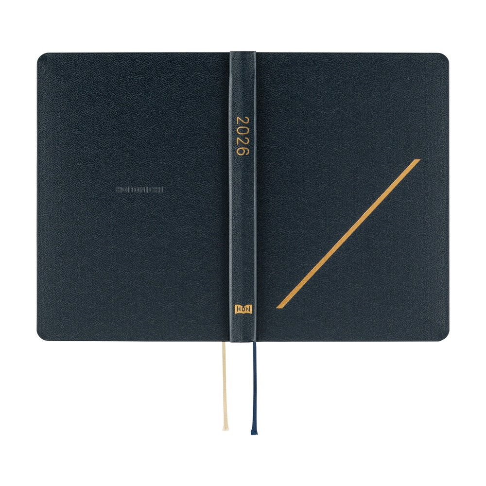 Hobonichi HON 2026 Slash (Navy) [ENG/A6/Jan Start] HON