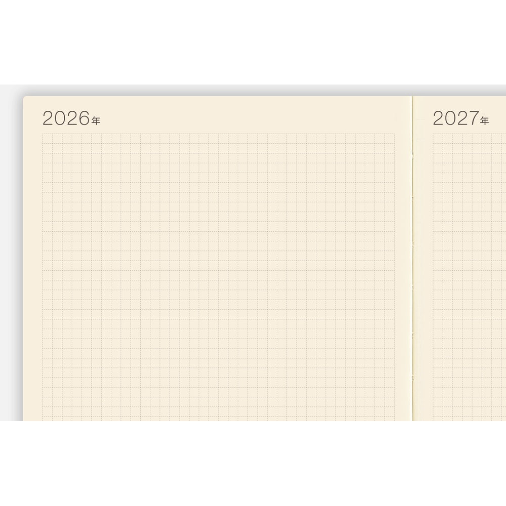Hobonichi Large Hobonichi 5-Year Techo Japanese Book (2026-2030) [A5]