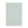 Hobonichi Pencil Board for A5 Size (Ice Gray x Yellow)
