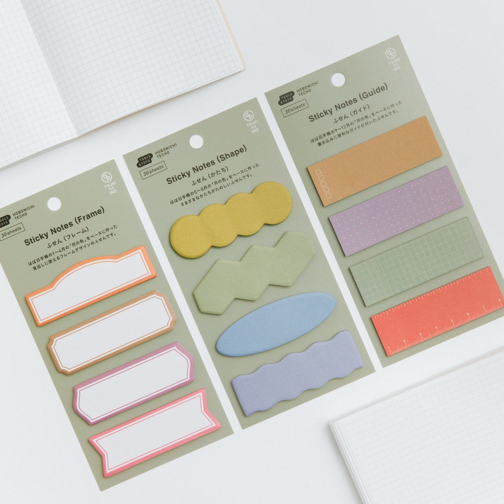 Hobonichi TSUKI no IRO: Sticky Notes