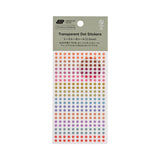Hobonichi TSUKI no IRO: Transparent Dot Stickers