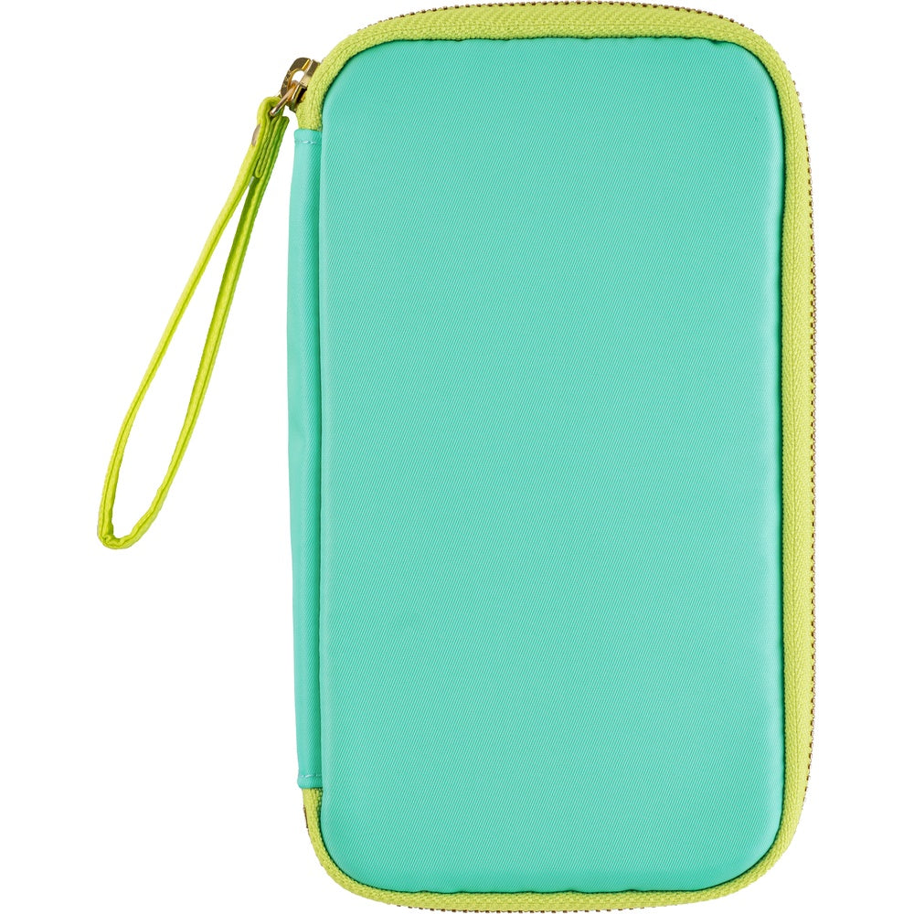 Hobonichi Techo 2026 - Small Drawer Pouch (Aqua Lime)