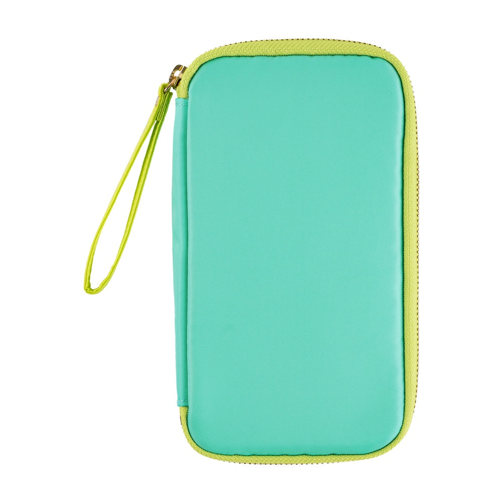 Hobonichi Techo 2026 - Small Drawer Pouch (Aqua Lime)