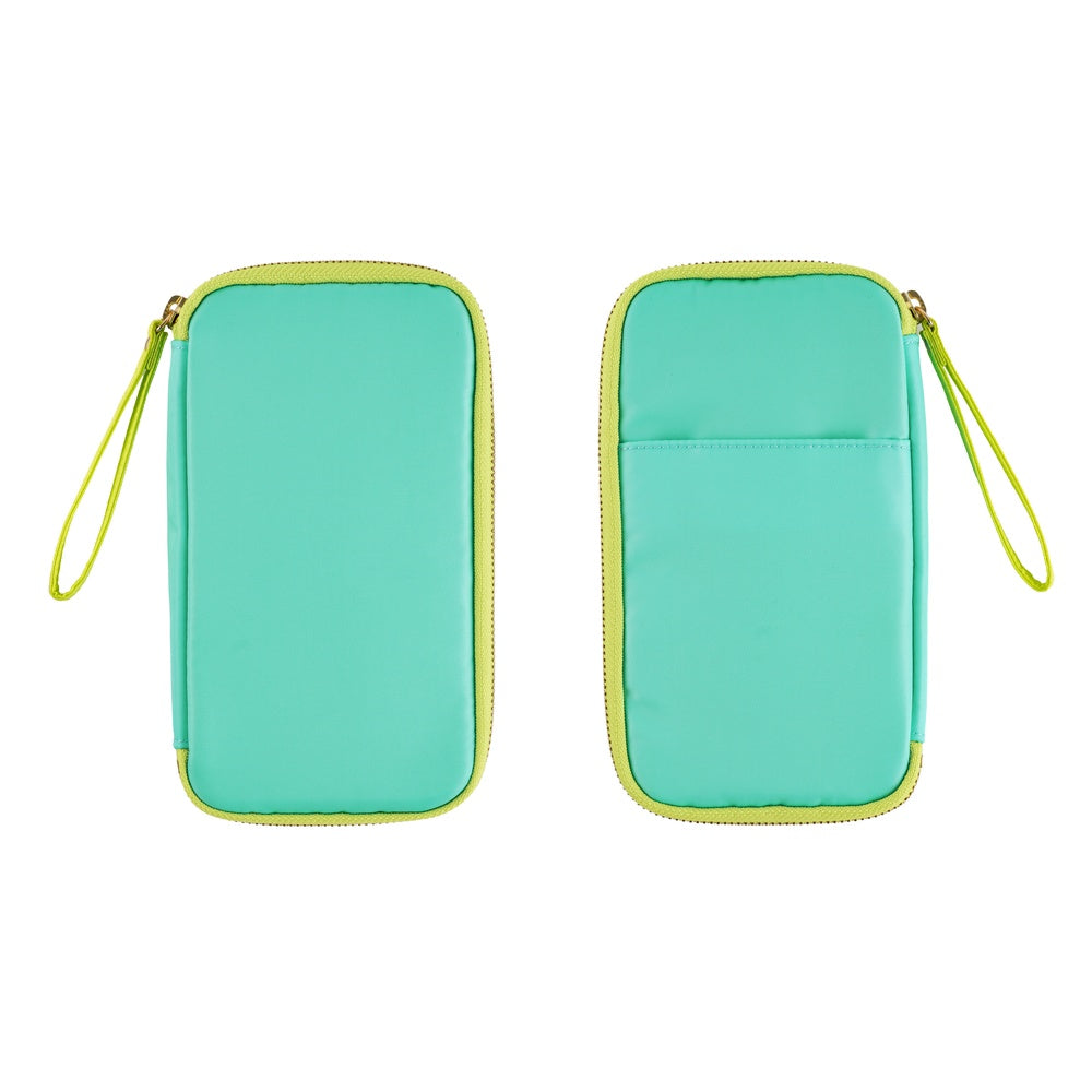 Hobonichi Techo 2026 - Small Drawer Pouch (Aqua Lime)