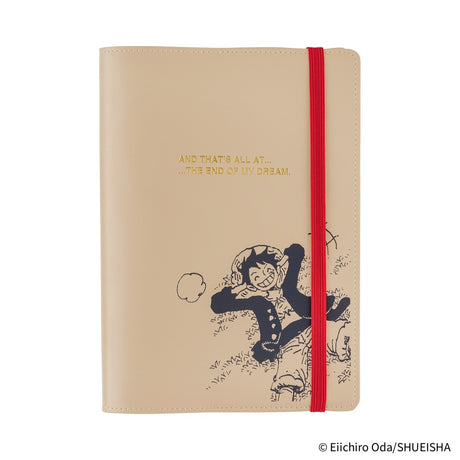 Hobonichi Techo 2026 Cousin A5 Book & Cover - ONE PIECE magazine End of Luffy’s Dream (Sand Beige)