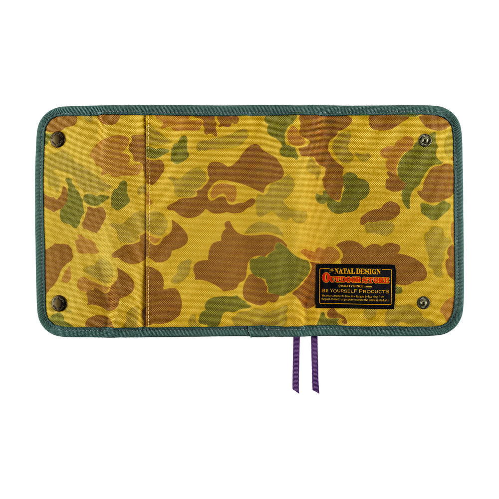 Hobonichi Techo A6 Cover – Natal Design: Hello New Day! (Camo