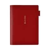 Hobonichi Techo 5-Year Cover A5 - Large Hobonichi 5-Year Techo Leather Cover (Red)