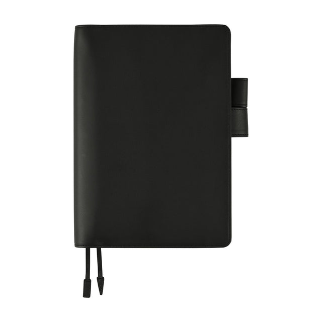 Hobonichi Techo A5 Cover - Leather: TS Basic - Black
