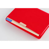 Hobonichi Techo A5 Cover - Tragen: Red