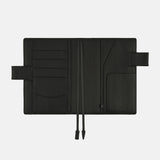 Hobonichi Techo A6 Cover Leather: TS Basic - Black
