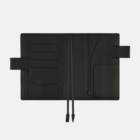 Hobonichi Techo A6 Cover Leather: TS Basic - Black