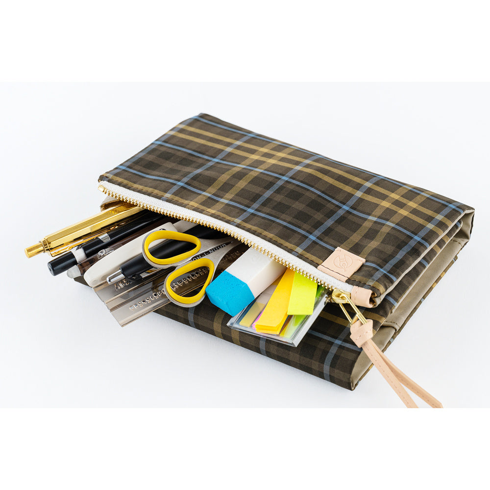 Hobonichi Techo A6 Cover Tragen: Bitter Plaid