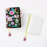 Hobonichi Yumi Kitagishi: Embroidered Bookmark - White Cat