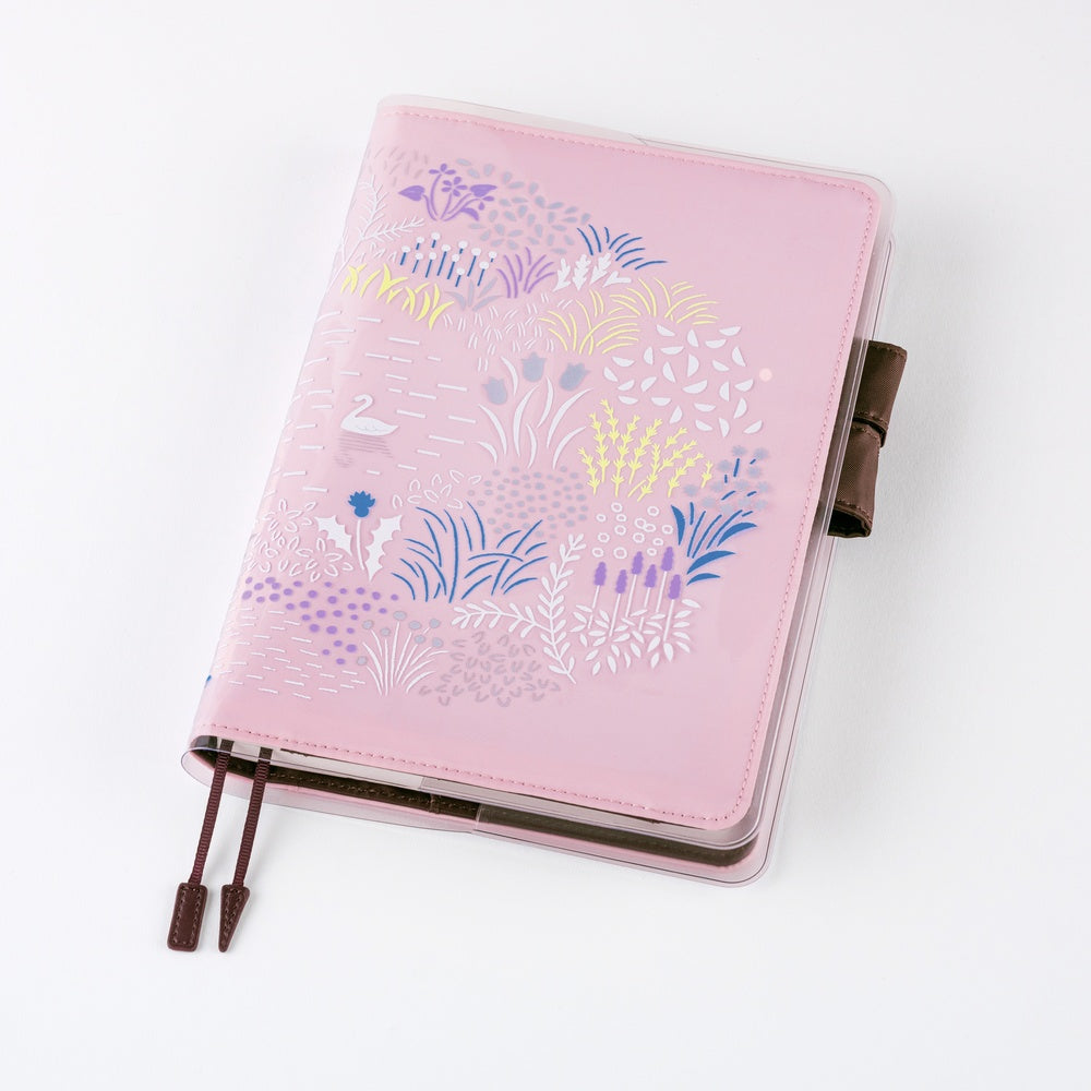 Hobonichi Yuri Sanae: Cover on Cover for A5 Size (Forest Lake)