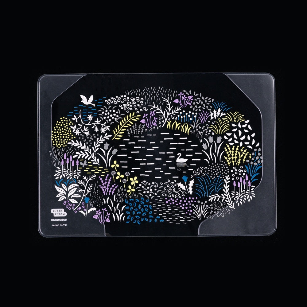 Hobonichi Yuri Sanae: Cover on Cover for A6 Size (Forest Lake) Hobonichi