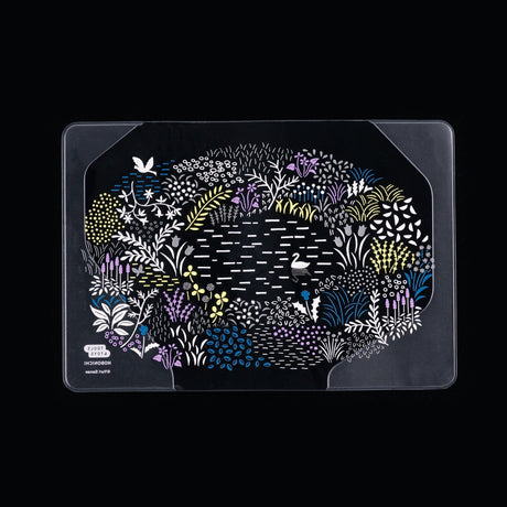 Hobonichi Yuri Sanae: Cover on Cover for A6 Size (Forest Lake) Hobonichi