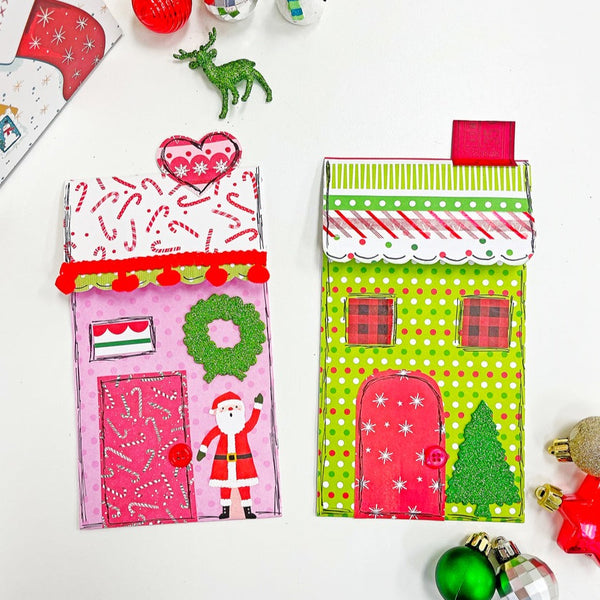 Holiday Houses Envelope Project