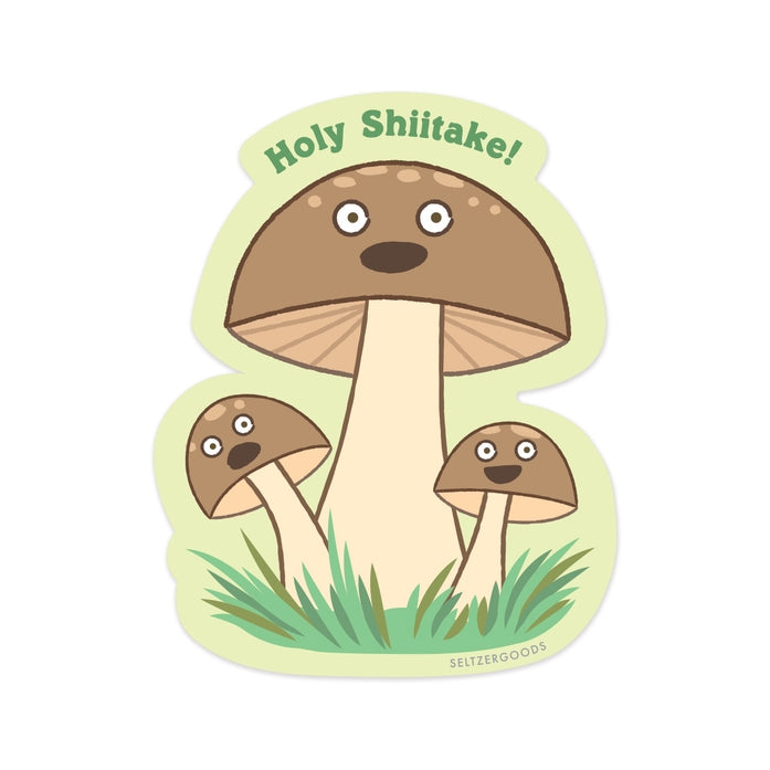 Holy Shiitake Sticker – Little Craft Place