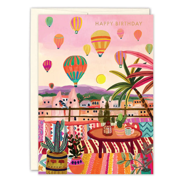 Inside verse: Wishing you a year full of wonders

• Gold foil details
• Illustrated by Hebe Studio
• Pre-priced
• Size: A6, 4.5" x 6.25"
• Paired with a kraft envelope
• Printed in the USA on beautiful FSC-certified 10% post-consumer waste recycled paper.
• Eco-friendly, 100% recyclable
• Plastic-free packaging