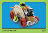 Hot Wheels Postcard Box - 100 Collectible Postcards