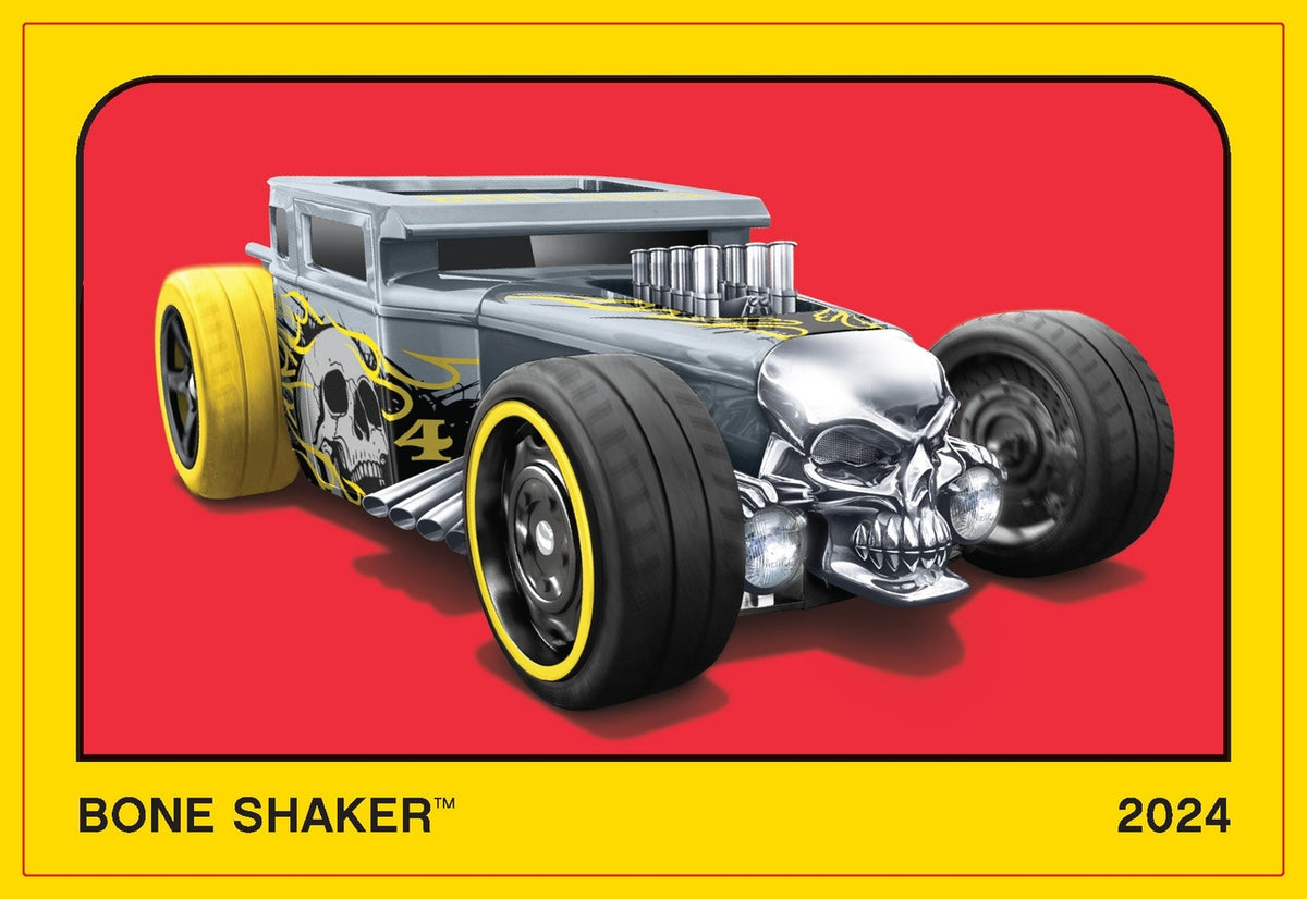 Hot Wheels Postcard Box - 100 Collectible Postcards